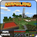 Cover Image of Télécharger Karmaland Map for MCPE 1.1 APK