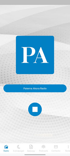 Android application Paterna Ahora Radio screenshort