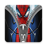 Spider Zipper lockscreen hero icon