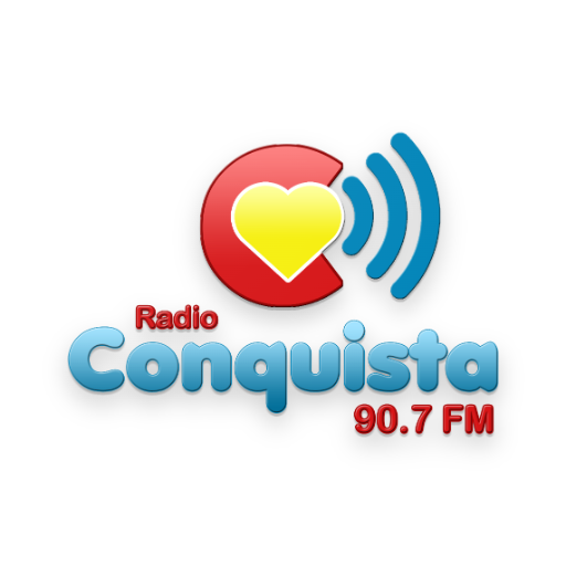 Radio Conquista 90.7 FM logo