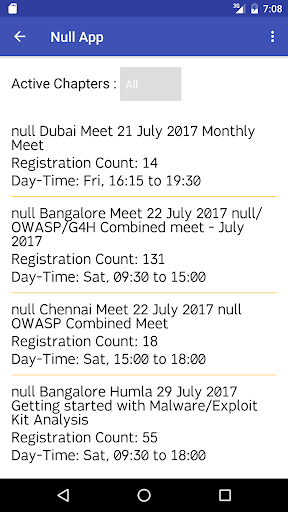 Null App - N|U  Screenshots 3