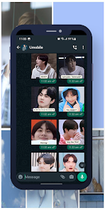 Captura de Pantalla 9 Jungwon Enhypen WASticker android