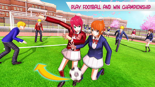Anime High School Life Screen 3