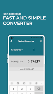Universal Weight Converter