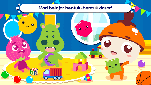 Screenshot of Marbel Belajar Bentuk