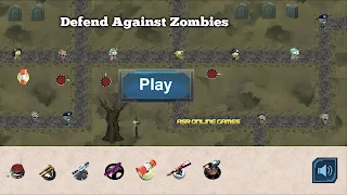 Defend Against Zombies - Screenshot 1
