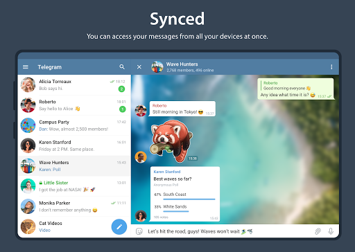 Telegram  APK screenshots 7