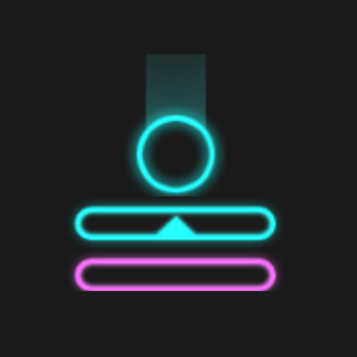 Neon Descent - ball bounce gam Auf Windows herunterladen