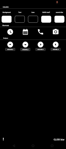 Saral Minimalistic Launcher Screen 3