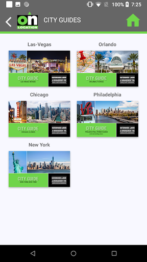 On Location App Screen 3
