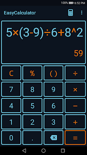 Easy Calculator PRO Captura de pantalla