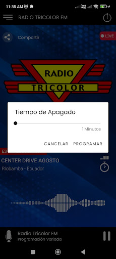 Radio Tricolor FM Screen 2