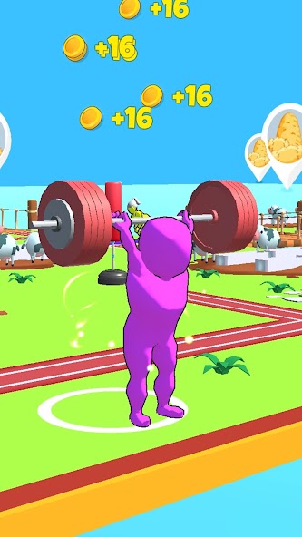 Muscle Land - Lifting Weight 1.51 APK + Mod (Unlimited money) for Android