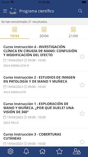 XXVI Congreso SECMA Screen 3
