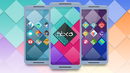 Nixo - Екранна снимка на пакет с икони