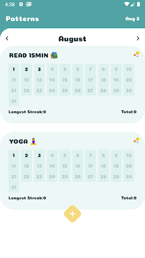Patterns - Habit and Activity  Screenshot 3 - AppWisp.com