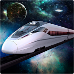Cover Image of Скачать Bullet Train Space Driving 1.0 APK
