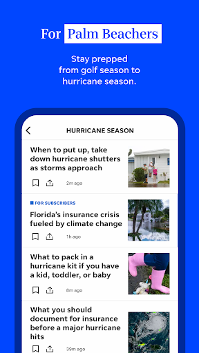Screenshot of Palm Beach Post: Local News