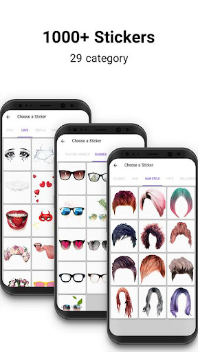 Android application PHOTO EDITOR PRO & change face screenshort