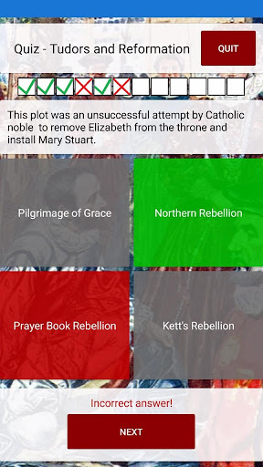 History Quest Screen 3