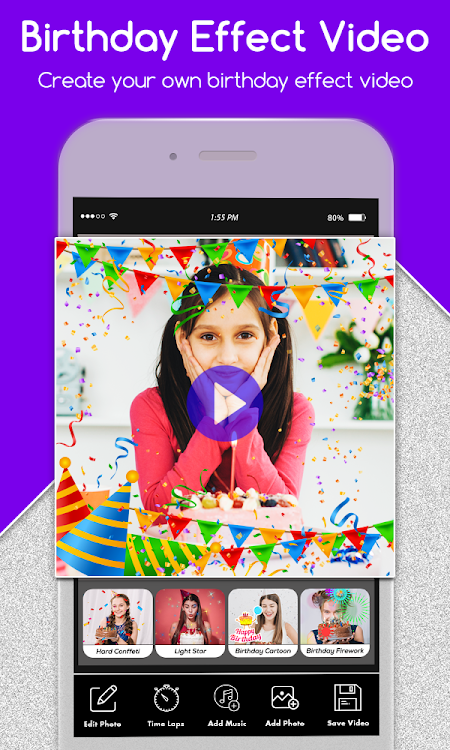 Birthday Video Maker 2024 - 1.10 - (Android)