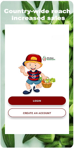 Android application Kitchen Assistant Vendors screenshort