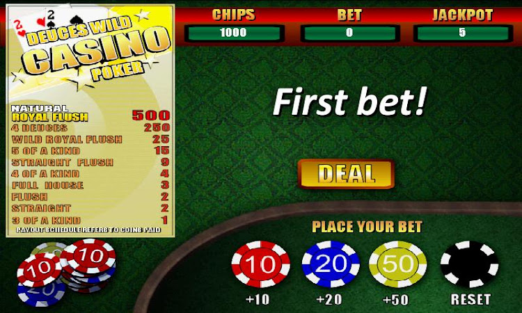 Deuces Wild Casino Poker - 1.12 - (Android)