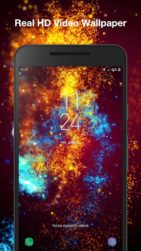 Abstract Particles Wallpaper Screen 3