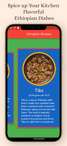 Ethiopian Recipes Screen 3