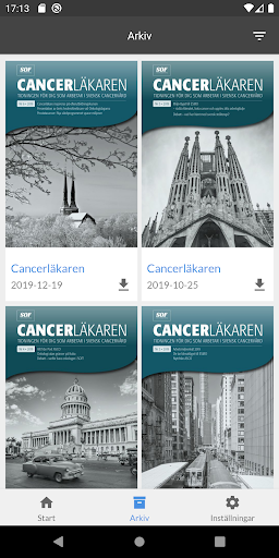 Tidningen Cancerläkaren Screen 2