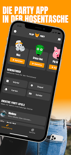 Android application Fillup Party screenshort