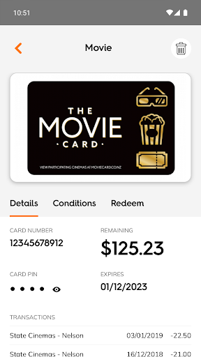 Giftstation Screen 3