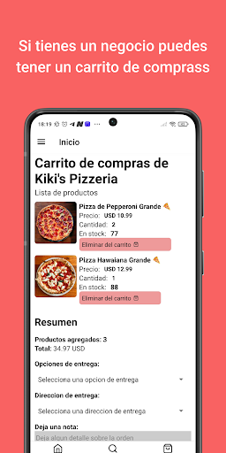 Menucitos Screen 2