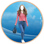 Cover Image of Download Women in Jeans Photo Frame  APK