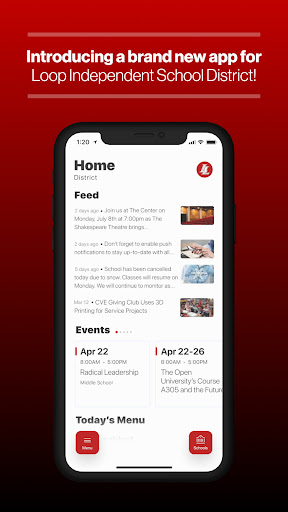 Android application Loop ISD Texas screenshort