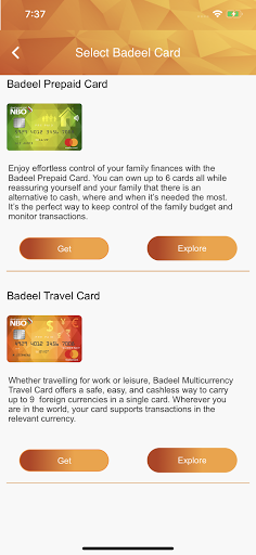 Badeel Prepaid Screen 3