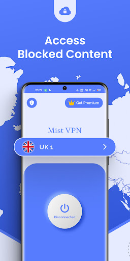 Android application Mist VPN - Secure & Stable VPN screenshort