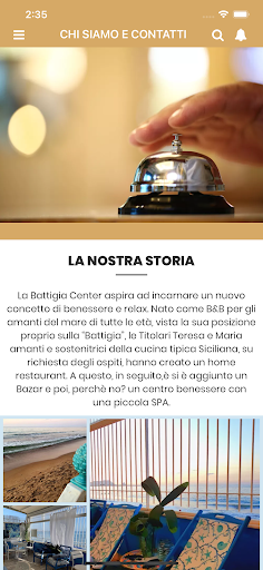 La Battigia Center Screen 3