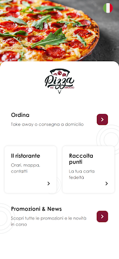 Android application Pizzeria all'Angolo screenshort