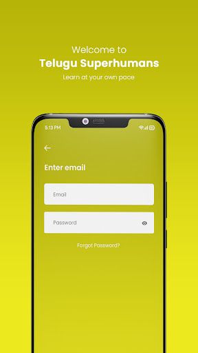 Android application Telugu SuperHumans screenshort