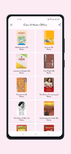 Class 10 Notes Offline Screenshot 1 - AppWisp.com