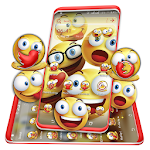 Cover Image of Descargar Happy Emoji Launcher Theme  APK