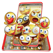 Happy Emoji Launcher Theme
