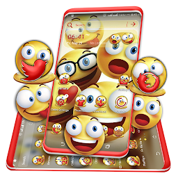 「Happy Emoji Launcher Theme」圖示圖片