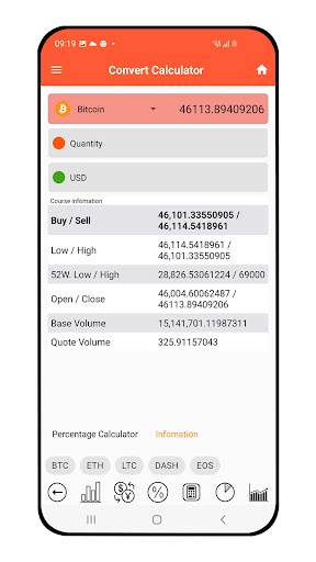 Bitcoin Pulse Ticker Screen 3