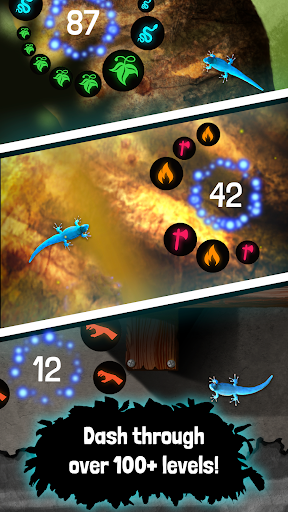 Electric Blue: Gecko dash! Screen 2