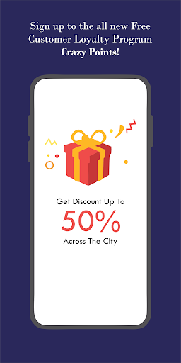 Android application CRAZY POINTS screenshort
