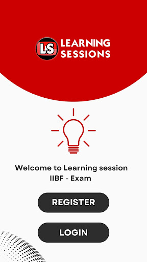 Android application Learning Sessions - IIBF Exams screenshort