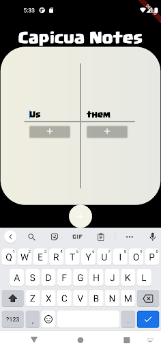 Android application Capicua Notes screenshort