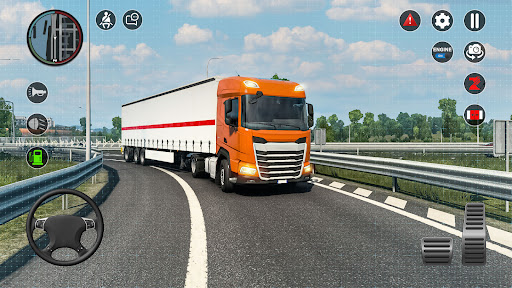 Android application Truck Driving Simulator School screenshort